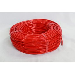 Fio Cabo Flexível 4 Mm 50 Metros Vermelho - 1