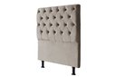 Ver imagem 1 de Cabeceira de Cama Box Solteiro 88 Cm Versalite Suede Veludo Marrom Claro