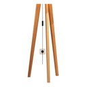 Ver imagem 5 de Luminária de Chão Abajur com Cúpula e Pés de Madeira Mobigu