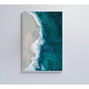 Ver imagem 2 de Quadro Mar Azul 80x120 Cm Vidro Impresso
