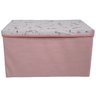 Baú Infantil Organizador de Brinquedos Rosa Bailarina - 1