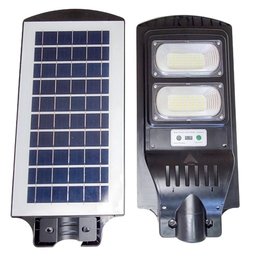 Luminária Solar 100W Poste Publica c/ Sensor de Presença - 2