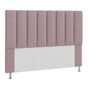 Ver imagem 1 de Cabeceira Estofada Cama Box Casal 140 Cm Rose