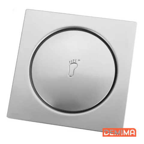 Ralo Click Up Inteligente 9,4x9,4 cm Inox - Demima