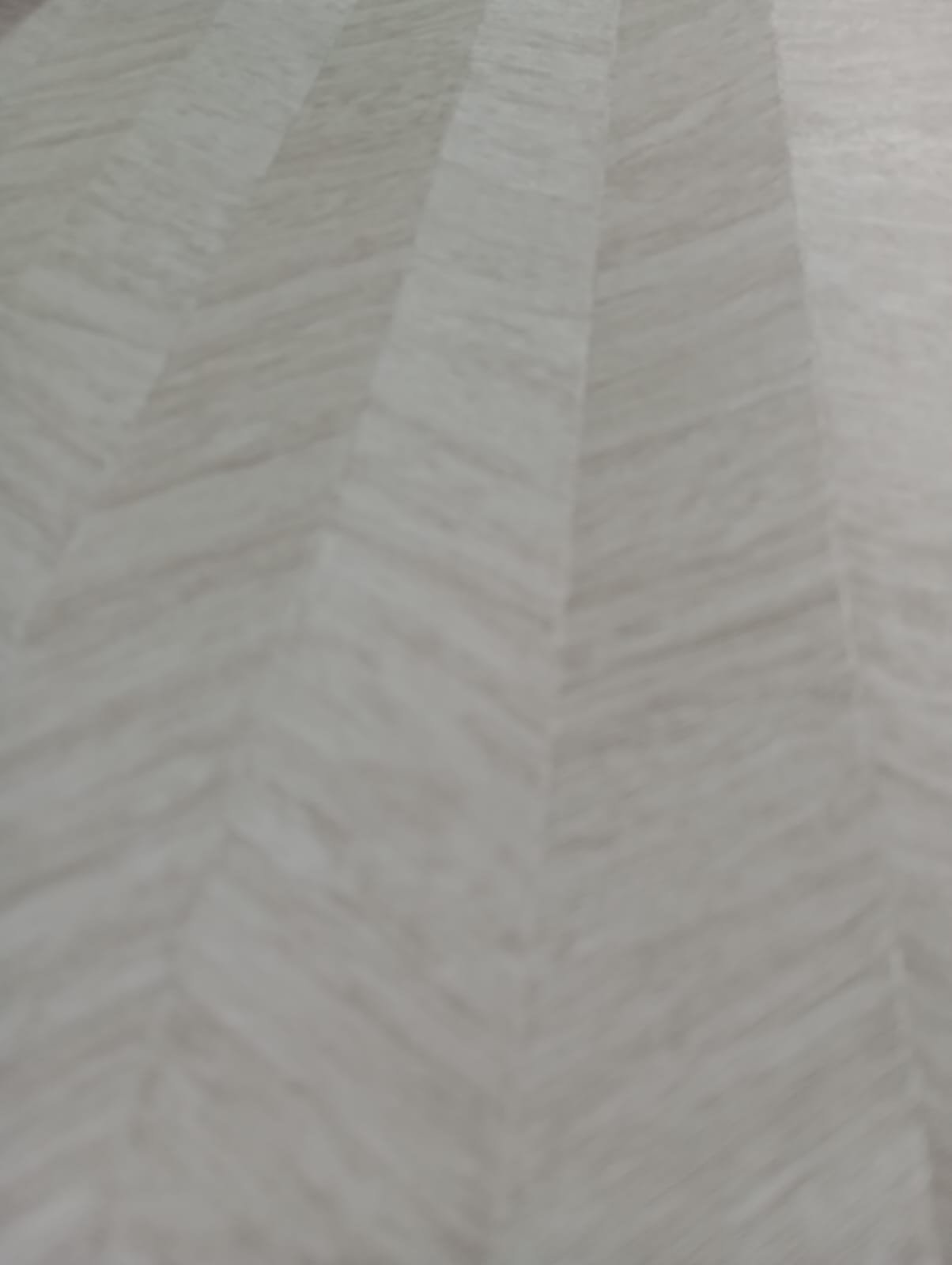 Papel de Parede importado Chevron marfim - rolo com 10 x0,53mts. Edantex GEOMETRICO RETANGULAR - 3