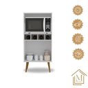 Ver imagem 4 de Torre Nuvola 2 Portas com Adega - Armário para Cozinha - Branco