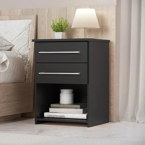 Mesa de Cabeceira Bruna Preto