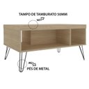 Ver imagem 4 de Mesa de Centro Retangular 2 Nichos Liberty - Artely Carvalho