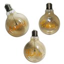 Ver imagem 1 de Lampada Led Vintage Love Happy Home Mensagem 4w Branco Quente Casa Decoraçao Enfeite