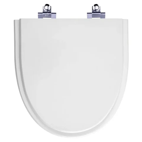 Tampa de Vaso com Amortecedor Studio Branco para vaso Incepa