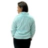 Jaqueta Blue Rose Pelo com Zíper Teddy Azul claro - 4