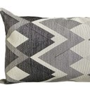 Ver imagem 2 de Almofada Retangular Cartagena 30x50cm Preta/cinza J1