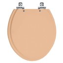 Ver imagem 1 de Assento Sanitário Soft Close Lirio Pessego 73 para Vaso Celite