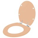 Ver imagem 2 de Assento Sanitário Soft Close Lirio Pessego 73 para Vaso Celite