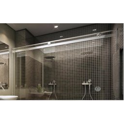Box Light para Banheiro 1,90x1,70m 8mm Cromado Woodglass Light cromado - 7