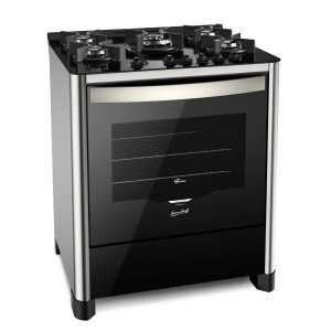 Fogão 5 Bocas Tripla Chama Gran Cheff Gás com Dourador 127v Fischer