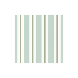 Papel de Parede Infantil Vinílico Listrado Verde Menta Oliva, Revoada 4450 Bobinex. - 1