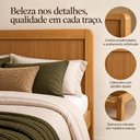 Ver imagem 6 de Cama de Casal Nest 1,60m em Madeira Maciça - Tauari