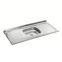 Ver imagem 1 de Pia de Cozinha Inox com Válvula 120x52,5cm Multimóveis Cr25350 Inox