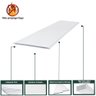 Forro de Pvc 9mm Junta Seca Liso 10 Un Zapinplast - Branco Gelo Branco - 2