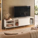 Ver imagem 5 de Bancada Rack de TV com Nicho 190cm Maré Madetec