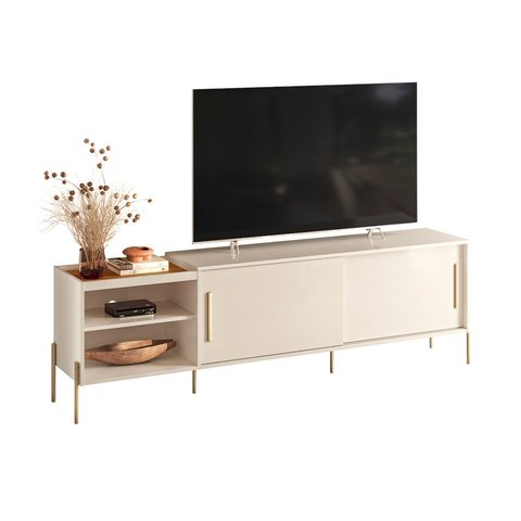 Bancada Rack de TV com Nicho 190cm Maré Madetec