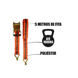 Cinta Catraca Fita 10mx38mm P/ 1t. - Stels Reforçada - 3