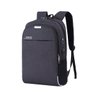 Mochila Notebook com Cadeado Anti Furto Lorben Saída Cabo Auxiliar Usb Fone Ouvido Preto - 1