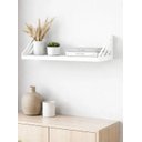Ver imagem 2 de Kit 2 Prateleiras Mdf Decorativas 15 X 40cm com Suporte Duo