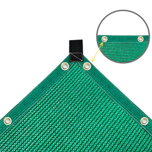 Tela Decorativa Sombrite Verde 90% 4m X 7m Bainha e Ilhós