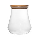 Ver imagem 2 de Porta Mantimento Vidro Borossilicato C/tampa Bambu 1l Wolff