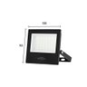 Refletor Blumenau Led Play 50w Preto Bivolt Luz Verde - 2