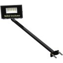 Ver imagem 2 de Suporte Refletor Base Reta Braço 70 Cm Preto