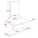 Ver imagem 5 de Bancada para Banheiro com Cuba Q35 Prateleira e Espelheira 606w Metrópole 