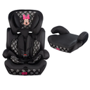 Ver imagem 2 de Cadeirinha Minnie Cadeira de Bebê para Auto Carro 9 a 36kg G1/g2/g3 Infantil Preta Cinto Regulável