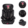 Cadeirinha Minnie Cadeira de Bebê para Auto Carro 9 a 36kg G1/g2/g3 Infantil Preta Cinto Regulável - 7