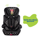 Ver imagem 5 de Cadeirinha Minnie Cadeira de Bebê para Auto Carro 9 a 36kg G1/g2/g3 Infantil Preta Cinto Regulável