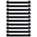 Ver imagem 1 de Kit 10 Puxadores Alça Preto Fosco 16cm Torralba Móveis Piauí 3267 Atacado