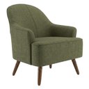 Ver imagem 1 de Poltrona Decorativa Naomi Pes Madeira Linho Color Trend Tca 307 Moll