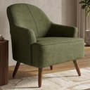 Ver imagem 2 de Poltrona Decorativa Naomi Pes Madeira Linho Color Trend Tca 307 Moll