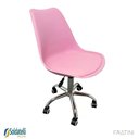 Ver imagem 2 de Kit 2 Cadeiras Office Giratória Chicago Pu Várias Cores - Fratini