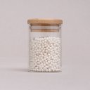 Ver imagem 2 de Pote de Vidro com Tampa em Bambu 110 Ml Oikos - Porta Tempero