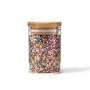 Ver imagem 3 de Pote de Vidro com Tampa em Bambu 110 Ml Oikos - Porta Tempero