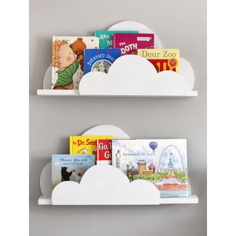 Livreiro de Parede Infantil Alex 100% Mdf