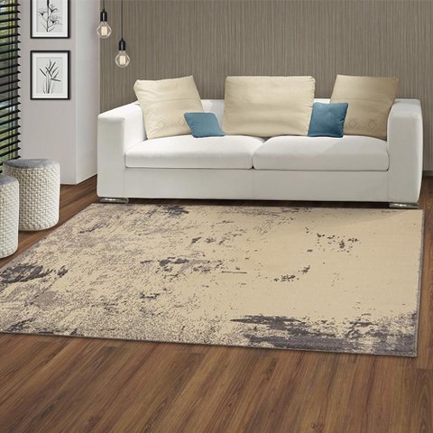 Tapete Supreme Virtual Cinza 150x200cm Tapetes São Carlos