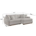 Ver imagem 2 de Sofá Cama Retrátil e Reclinável Inova 190 Cm Braço 15 Cm Meu Sofá Online