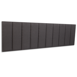 Cabeceira King 200x60 Cama Box Modulada Reta Linho Chumbo - 1