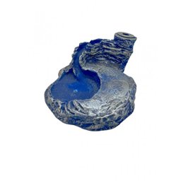 Incensário Cascata 4,5 Cm Universal Resina - Selecione a Cor:azul Escuro - 3