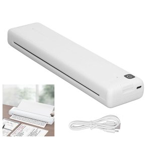 Impressora Termica A4 Bluetooth Celular Aplicativo Usb Bateria Recarregavel sem Fio Documento Trabal