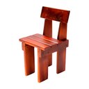 Ver imagem 4 de Conjunto Mesa Rústica 2m 2 Bancos e 2 Cadeiras Madeira Maciça Angelim Tabaco